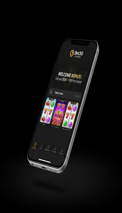 Bet30 Casino Casino en smartphone